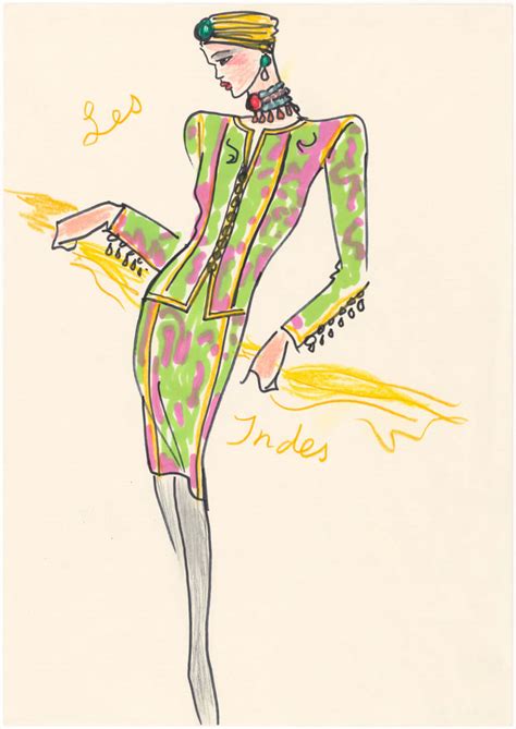 yves saint laurent dessin|yves saint laurent artwork.